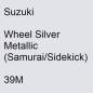 Preview: Suzuki, Wheel Silver Metallic (Samurai/Sidekick), 39M.